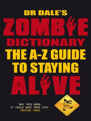 cover image of Dr Dale's Zombie Dictionary